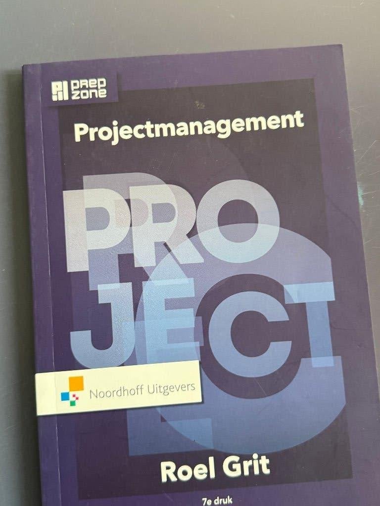 Projectmanagement - Roel Grit (7e druk), Roel Grit, Ophalen of Verzenden, Management, Zo goed als nieuw