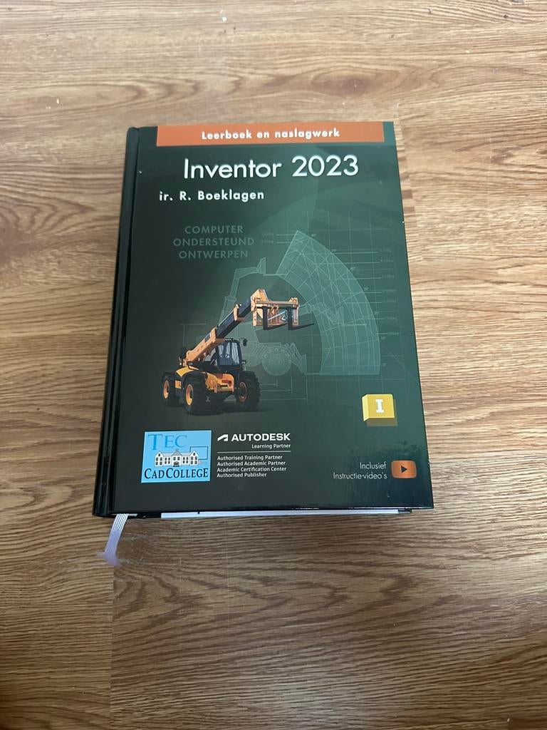 Autodesk Inventor 2023, Boeken, Ophalen of Verzenden, Beta, Zo goed als nieuw, HBO