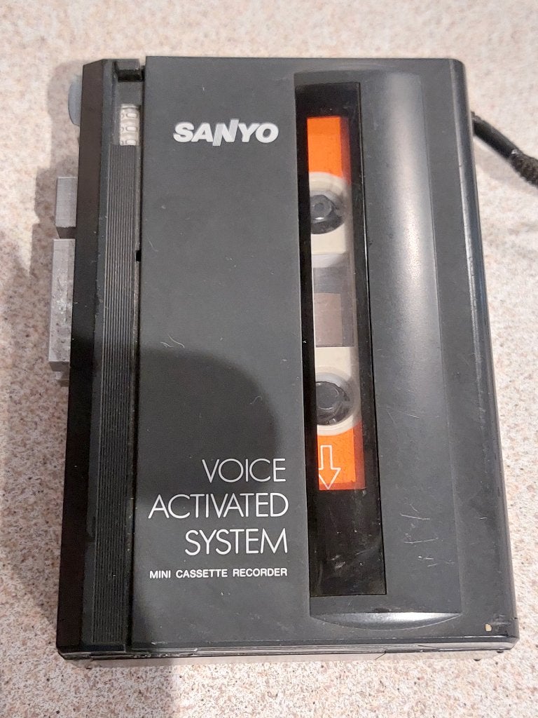 Sanyo - Mini Cassette Recorder       µ1f, Ophalen, Overige merken