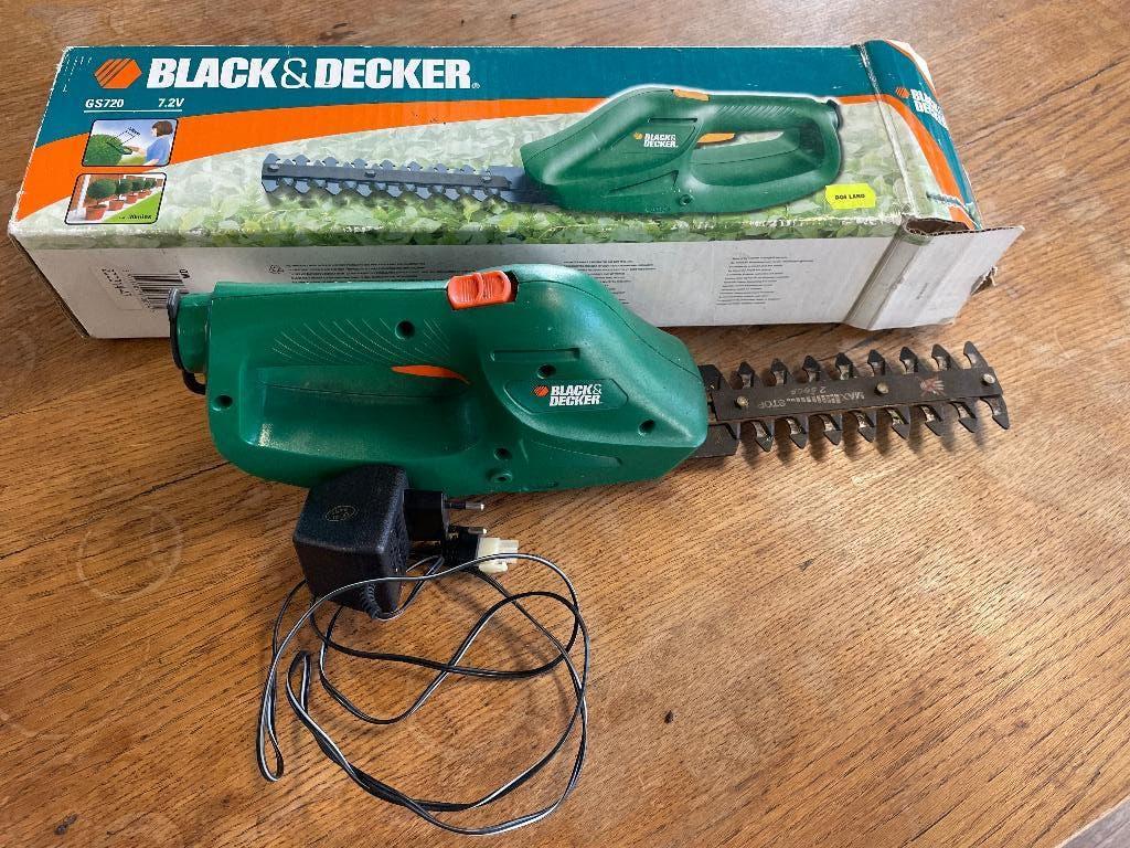 Electrische heggenschaar, Tuin en Terras, Ophalen, Gebruikt, Elektrisch, Black & Decker
