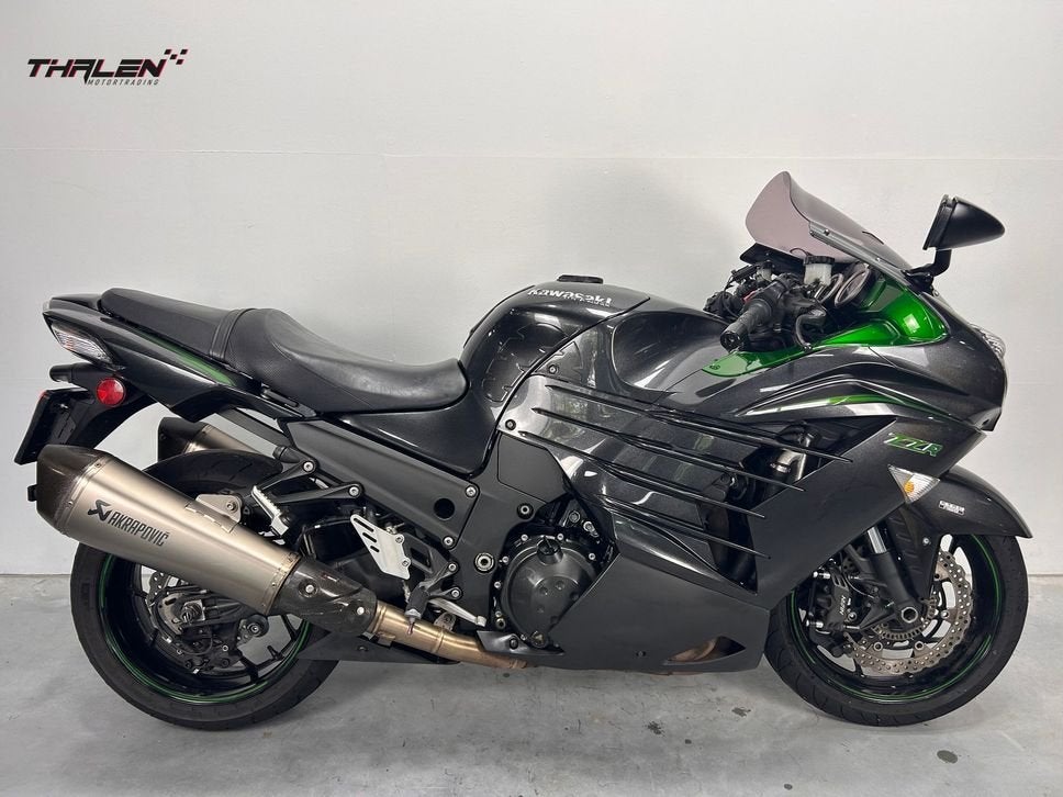 KAWASAKI ZZR 1400 Black Edition Akrapovic 2019 km28900, Motoren, Motoren | Kawasaki, 4 cilinders, Motorrijbewijs A, Bedrijf, Onbekend