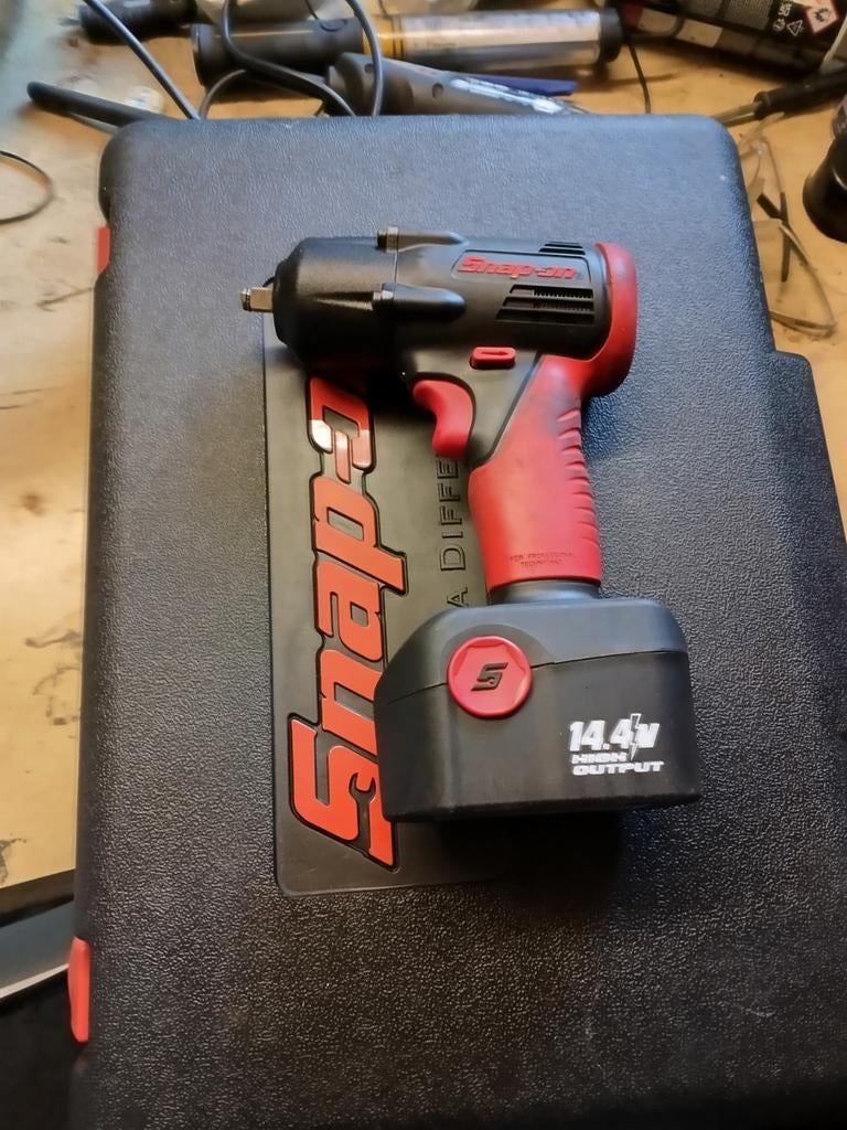 Snap-on slagmoersleutel 14.4V, Ophalen of Verzenden, Zo goed als nieuw, Overige typen