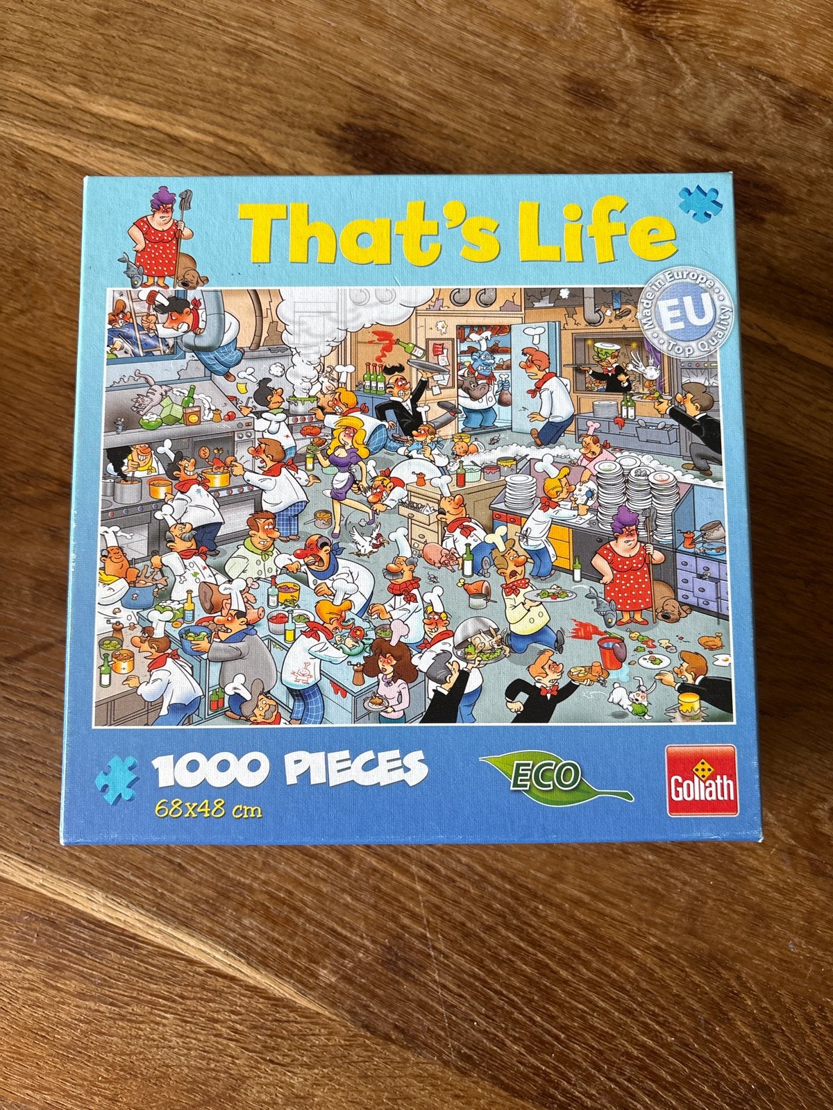 That's Life Legpuzzel 1000 stukjes Goliath, Ophalen of Verzenden, 500 t/m 1500 stukjes, Gebruikt, Legpuzzel