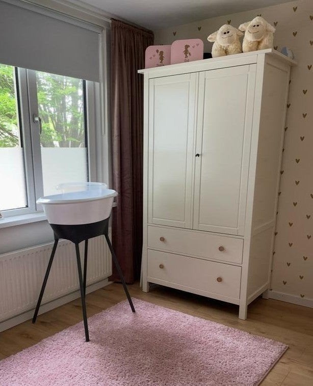 IKEA Hemnes Kledingkast - Wit, met deuren en lades, Ophalen, Gebruikt