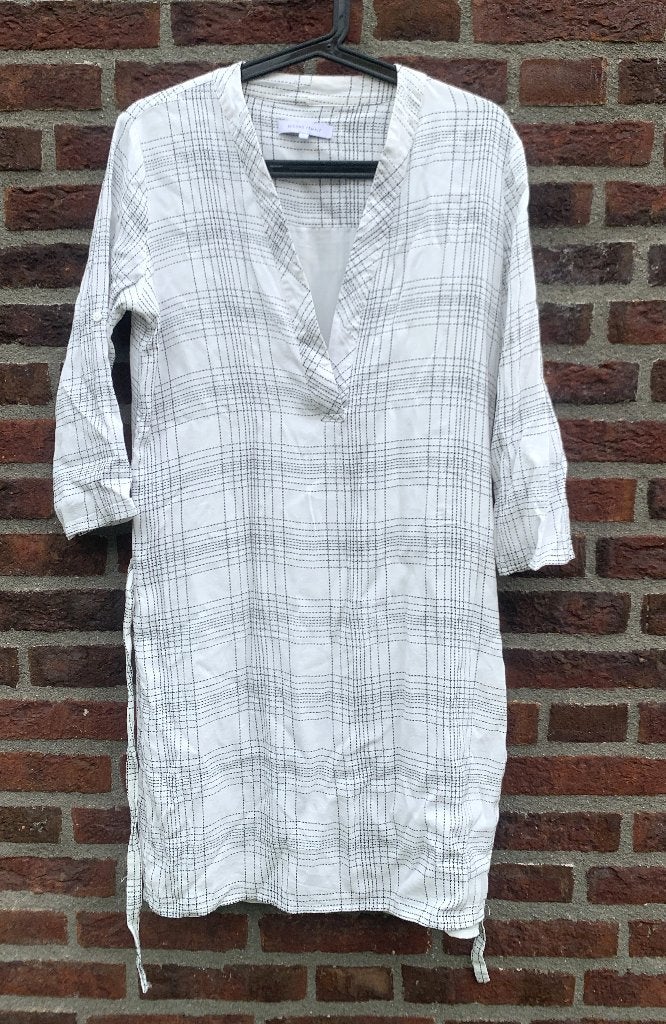 Second Female / Jurk Blouse Zika Dress / Maat M, Maat 38/40 (M), Second Female, Wit, Ophalen of Verzenden