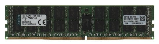 KTD-PE421/16G Kingston 16GB DDR4 PC4-17000 2133Mhz 1.2V CL15, Niet ingevuld, Gebruikt, Verzenden, Server
