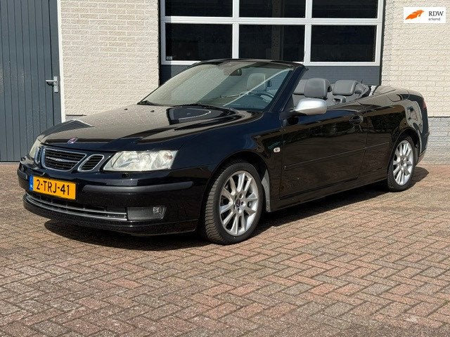 Saab 9-3 Cabrio 2.0 T Vector M6 210PK Hirsch, Auto's, Saab, Voorwielaandrijving, Gebruikt, 4 cilinders, Cabriolet