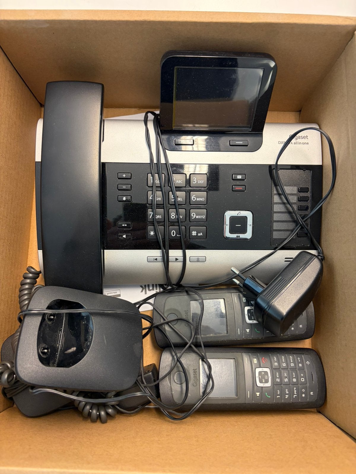 Gigaset DX800 A all in one, Ophalen of Verzenden, Gebruikt, 2 handsets