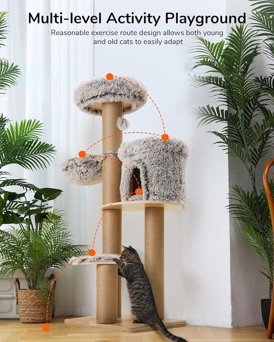 Kattenboom – Kattentoren – Krabpaal – Speelboom – Klimmeubel, Corvance B.V., Verzenden, Nieuw, Corvancebol@gmail.com