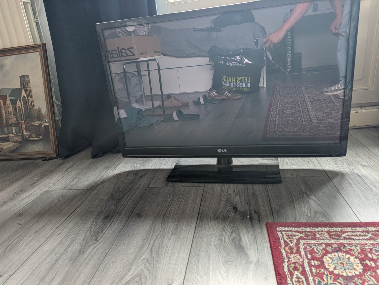 LG 42 inch plasma TV (42PJ350), Audio, Tv en Foto, Televisies, Ophalen, Gebruikt, 50 Hz, HD Ready (720p)