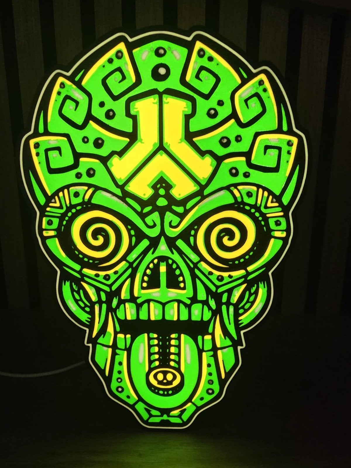 Defqon.1 Shaman Lamp - Unieke Festival Decoratie, Ophalen of Verzenden