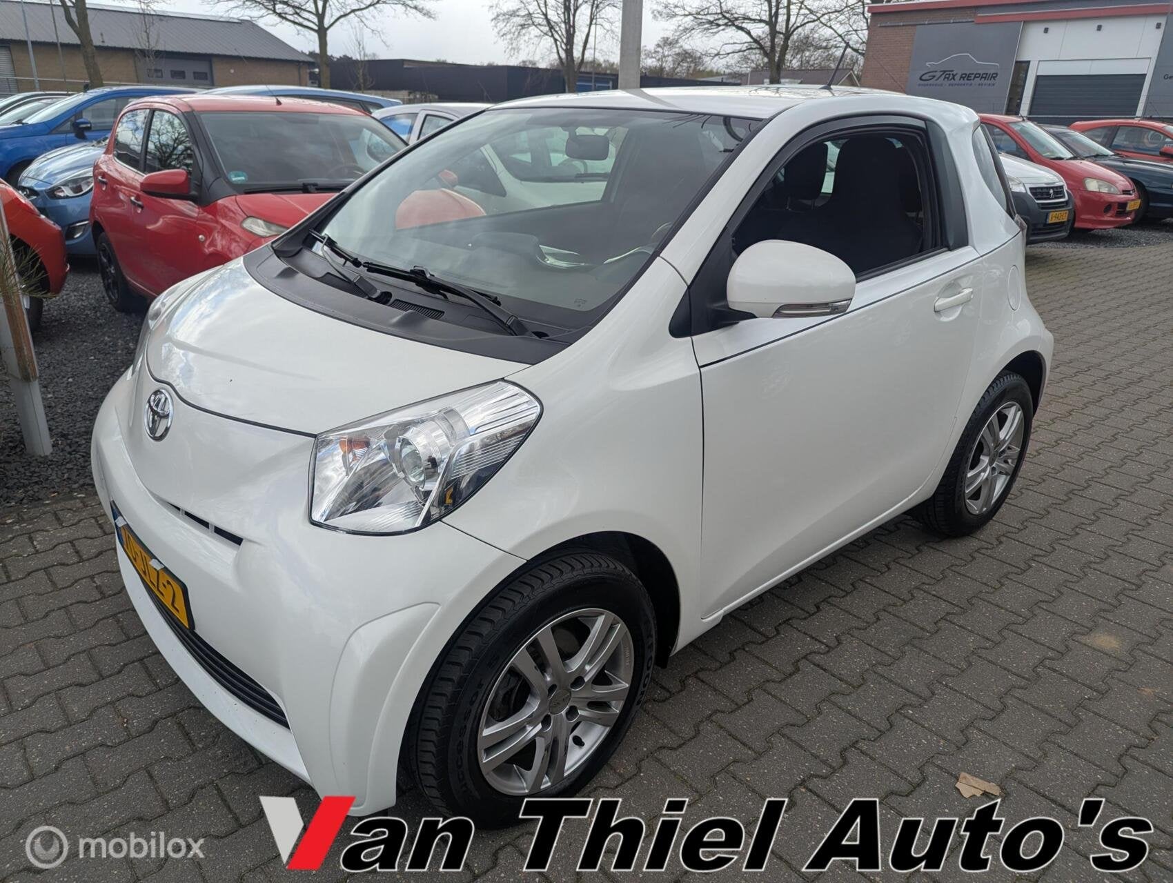 Toyota iQ 1.0 VVTi Comfort airco lage km stand NAP, Gebruikt, 4 stoelen, Origineel Nederlands, Bedrijf