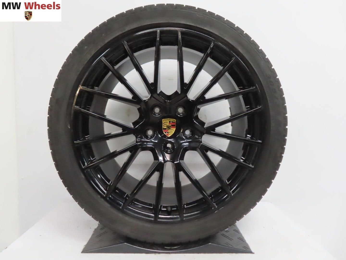 Originele Porsche Cayenne Coupe 21 inch velgen winterbanden, Gebruikt, -, -, Banden en Velgen