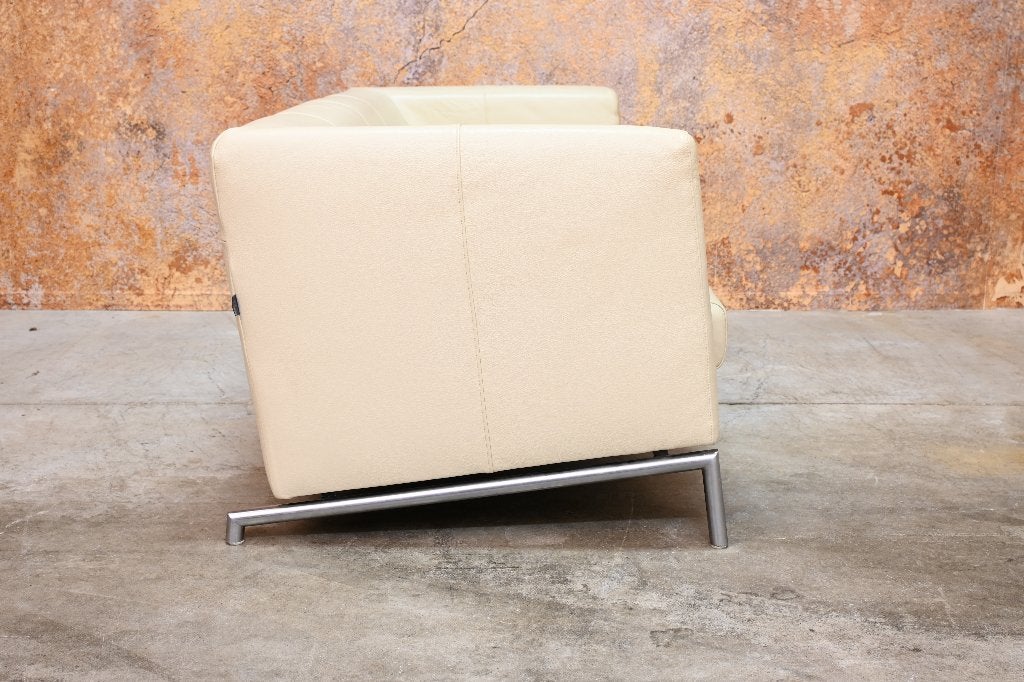 ZGANieuw cremekleurige Montis Kubik design bank, Huis en Inrichting, Montis, 150 tot 200 cm, Montis, Tweepersoons