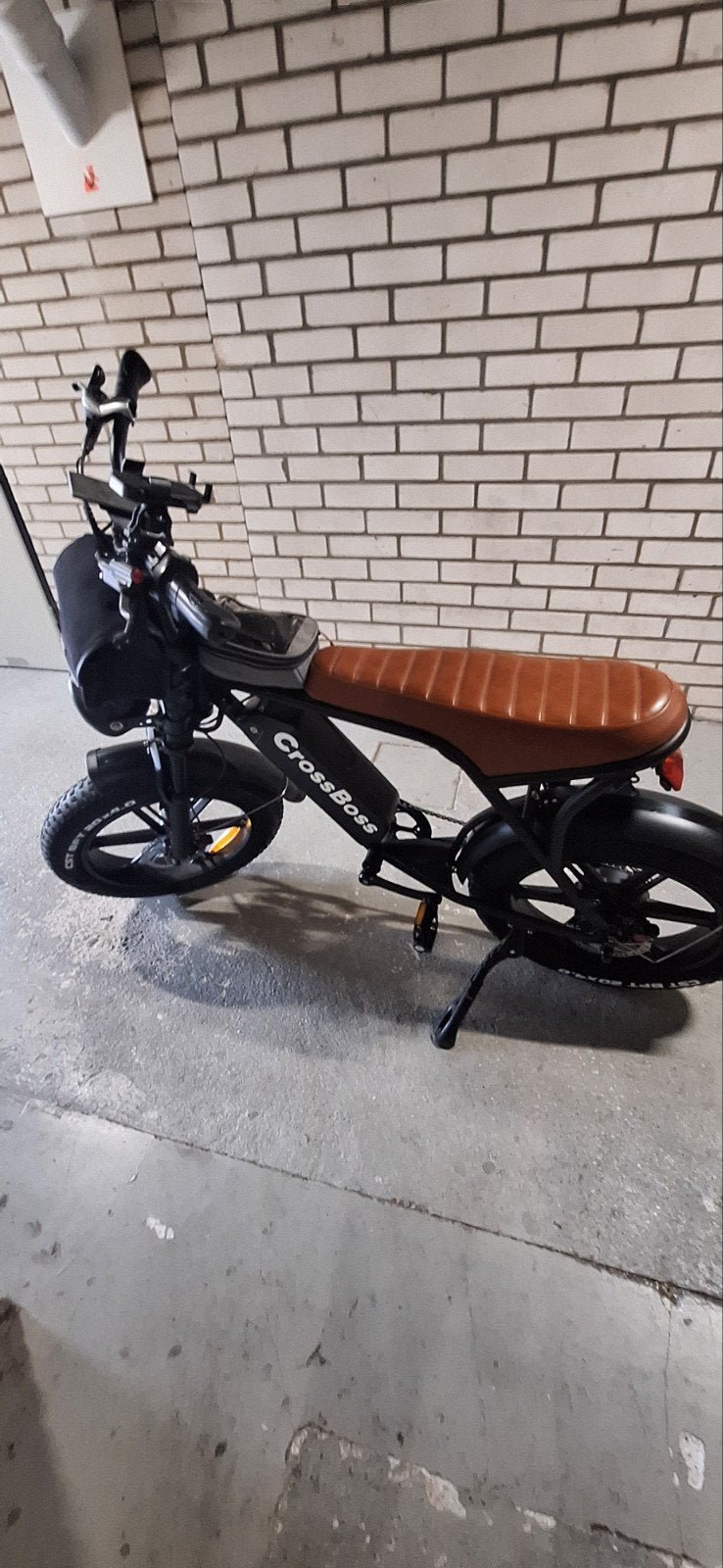 Fatbike  Crossboss, Fietsen en Brommers, Elektrische fietsen, Ophalen