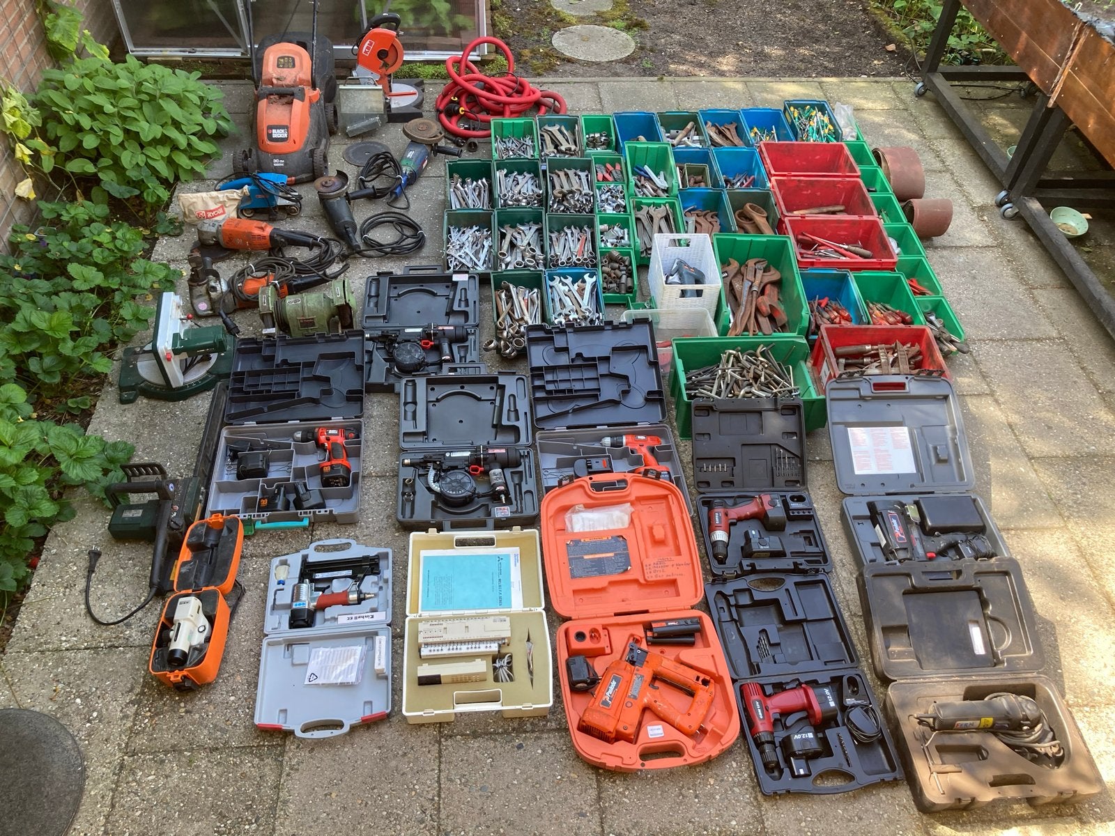 Grote partij gereedschap en machines, Ophalen of Verzenden, Gebruikt