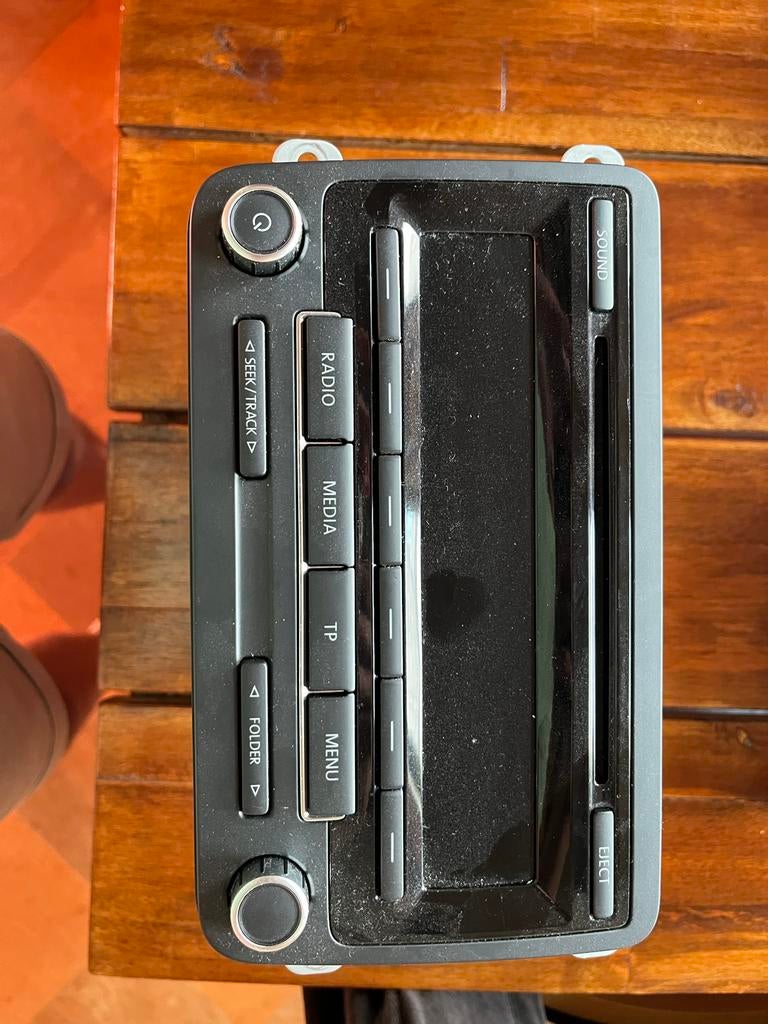 Autoradio Volkswagen VW Golf 6/7 - Origineel, Ophalen of Verzenden, Gebruikt