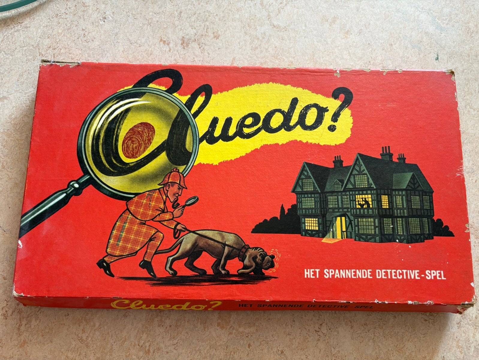 Cluedo. Oud., Ophalen