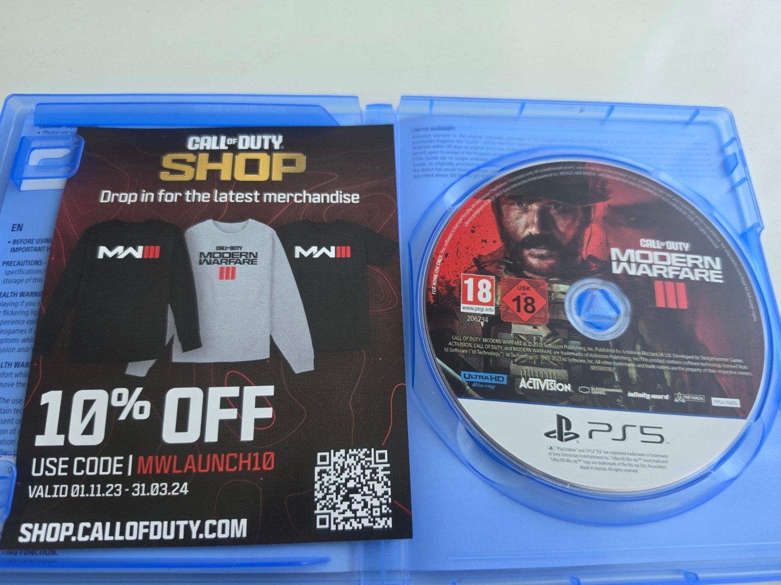 Call of Duty Modern Warfare 3 Zo goed als nieuw Lees Goed, Online, Vanaf 18 jaar, Shooter, 2 spelers