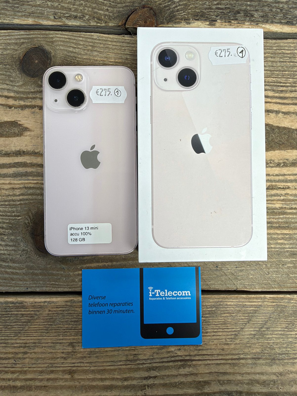 Iphone 13 mini pink 128 GB + garantie 100%