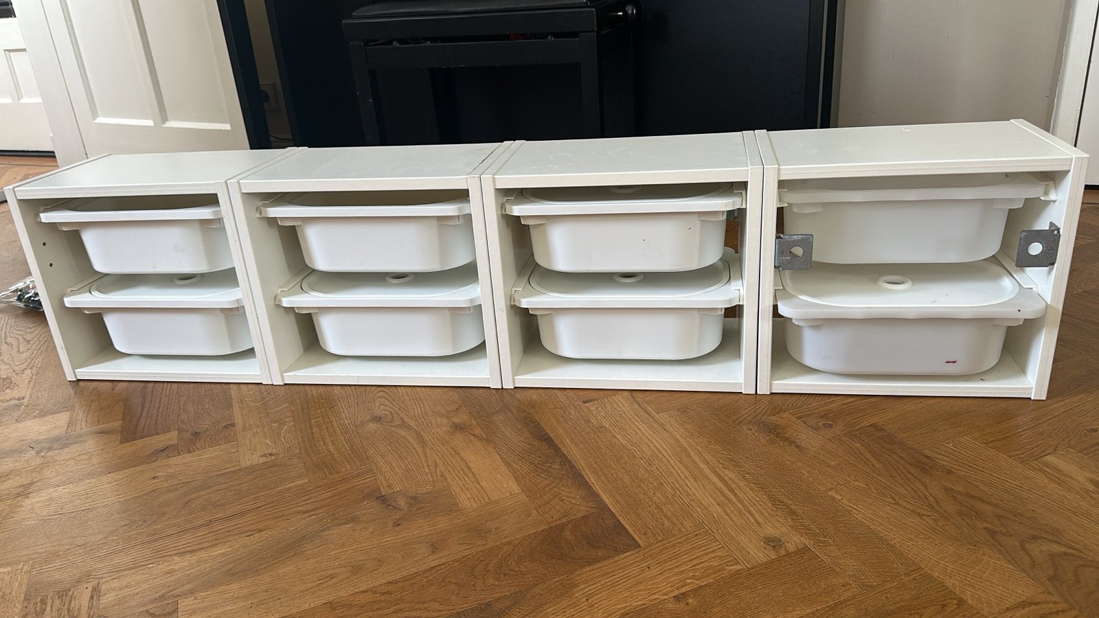 IKEA Trofast opbergkast met bakken, Gebruikt, Kast, 100 cm of meer, Minder dan 50 cm