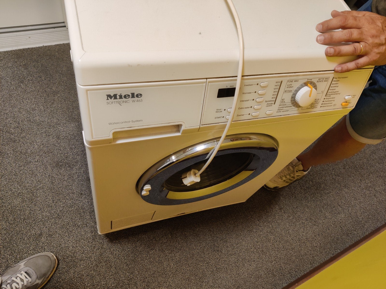 Miele softtronic W463 wasmachine - defect, Ophalen, 1600 toeren of meer, Voorlader, Niet werkend