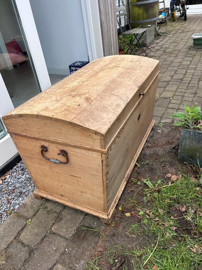 Deken kist, Huis en Inrichting, Woonaccessoires | Kisten, Ophalen of Verzenden, Gebruikt, 50 tot 100 cm, Minder dan 50 cm
