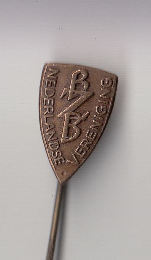 BZB Nederlandse Vereniging speldje, Gebruikt, Niet vindbaar, Niet vindbaar, Speldje of Pin