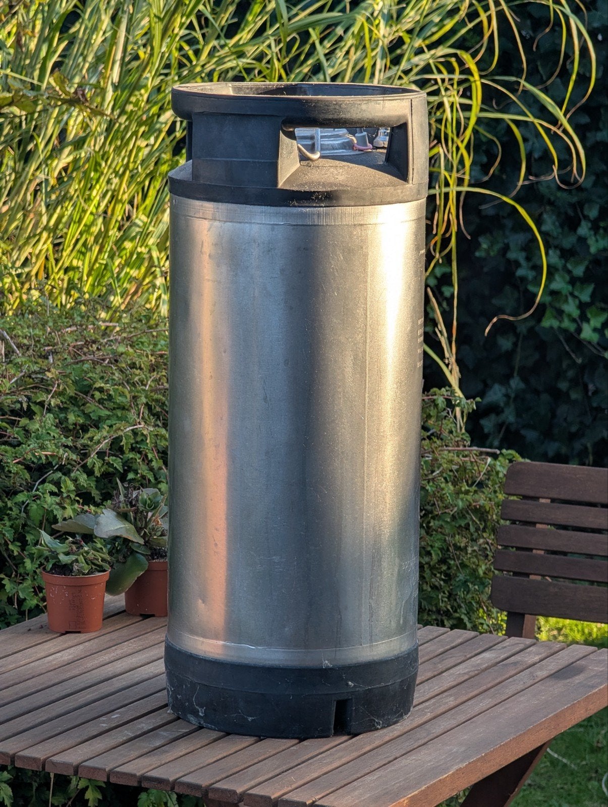 Corny Keg 19L met nieuwe en reserve rubbers, Ophalen of Verzenden, Zo goed als nieuw