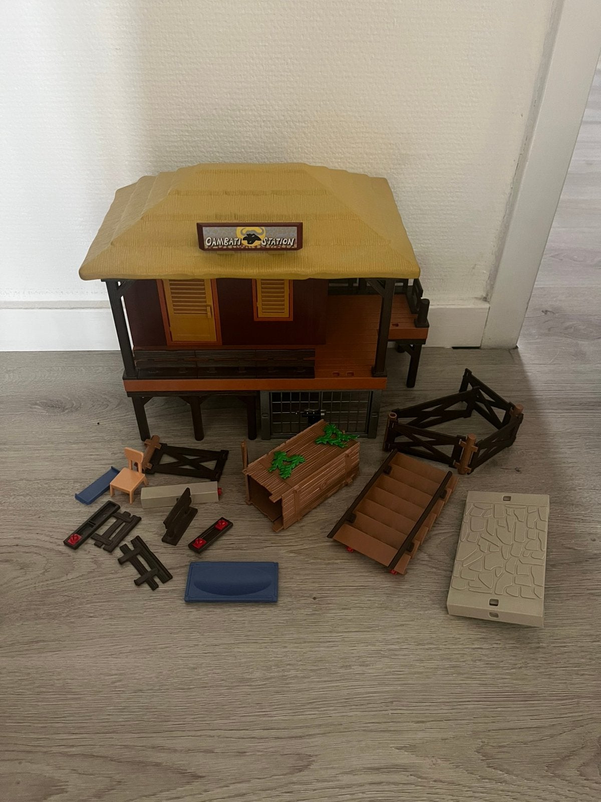 Playmobil huis, Ophalen, Gebruikt