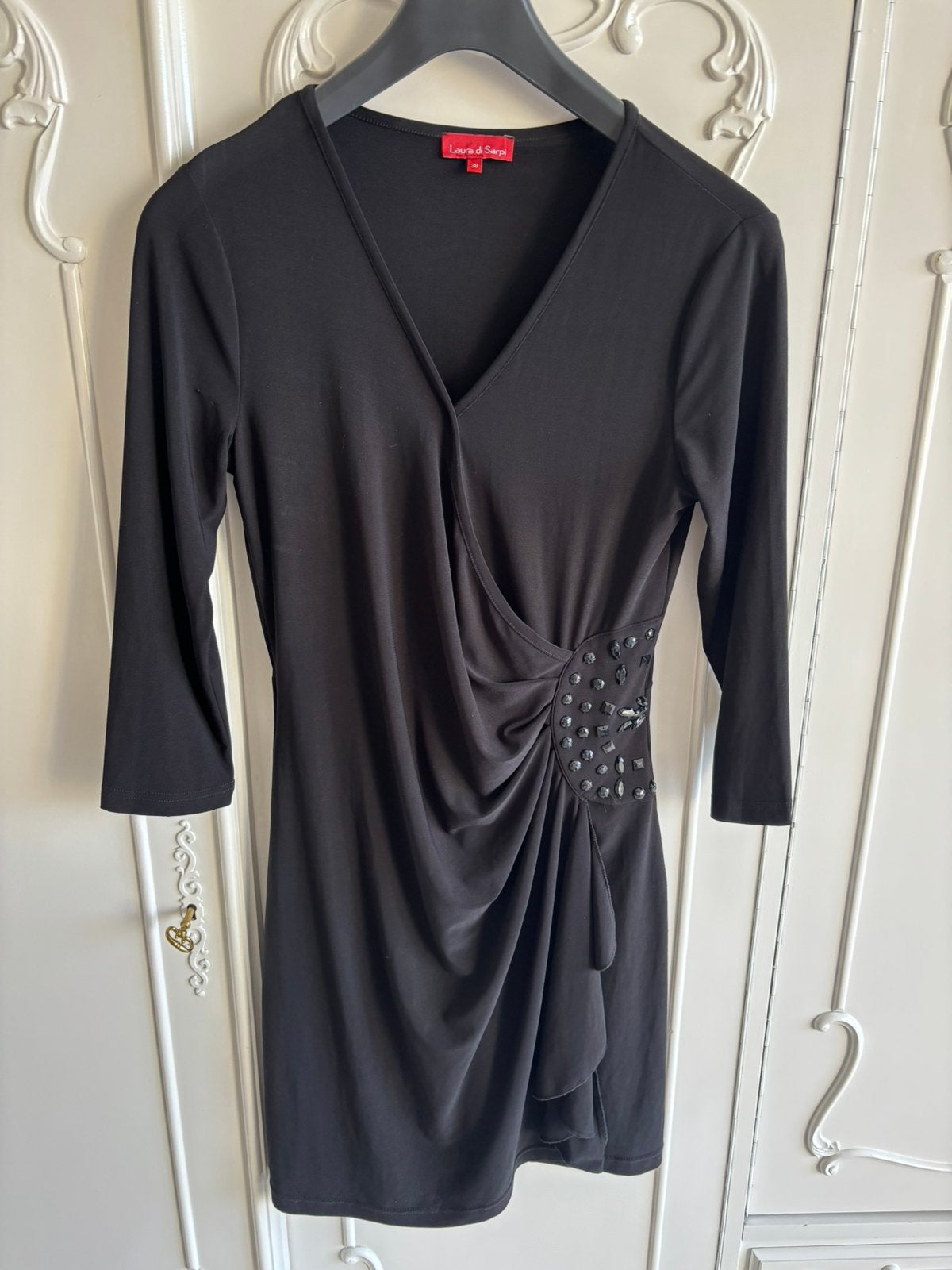 Nieuw zwart jurk Laura di Sarpi maat 38, Kleding | Dames, Jurken, Maat 38/40 (M), Zwart, Nieuw, Ophalen of Verzenden