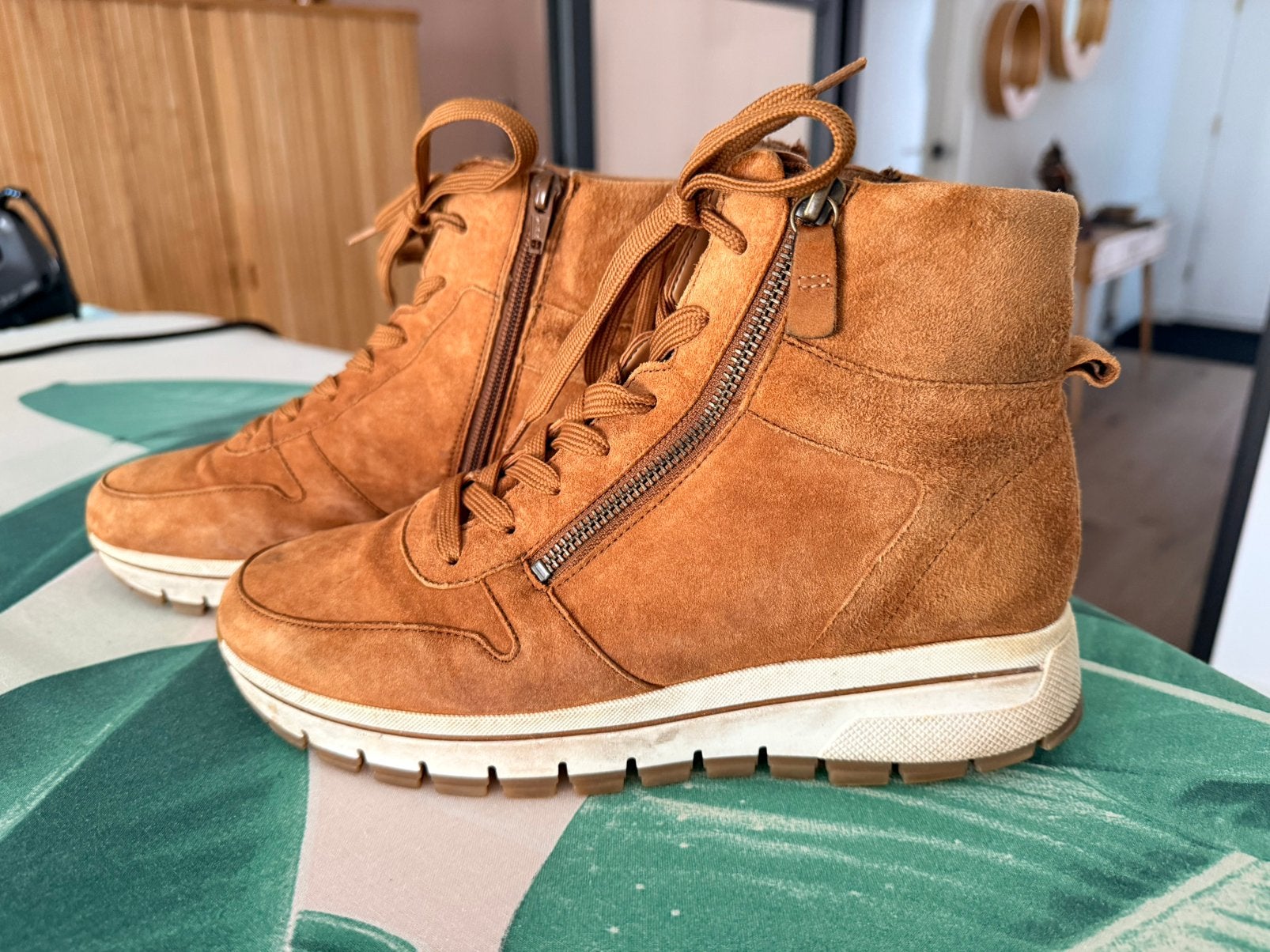 Gabor leren dames schoenen / maat 39 / in prima staat, Ophalen of Verzenden, Zo goed als nieuw