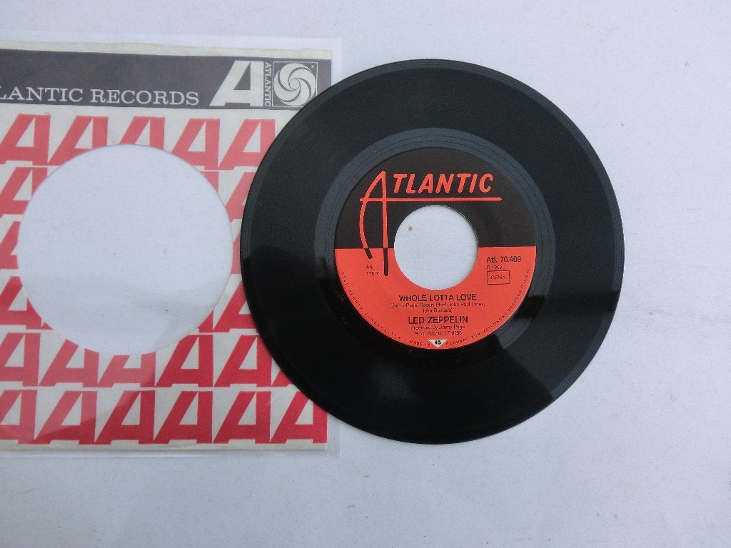 Led Zeppelin Whole lotta love, Ophalen of Verzenden, Zo goed als nieuw, 7 inch, Rock en Metal