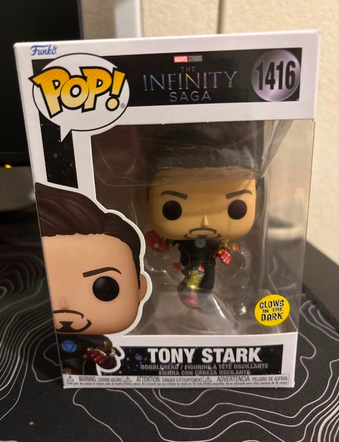 Funko Pop! Tony Stark (Glows in the Dark) & Venom, Ophalen of Verzenden, Nieuw