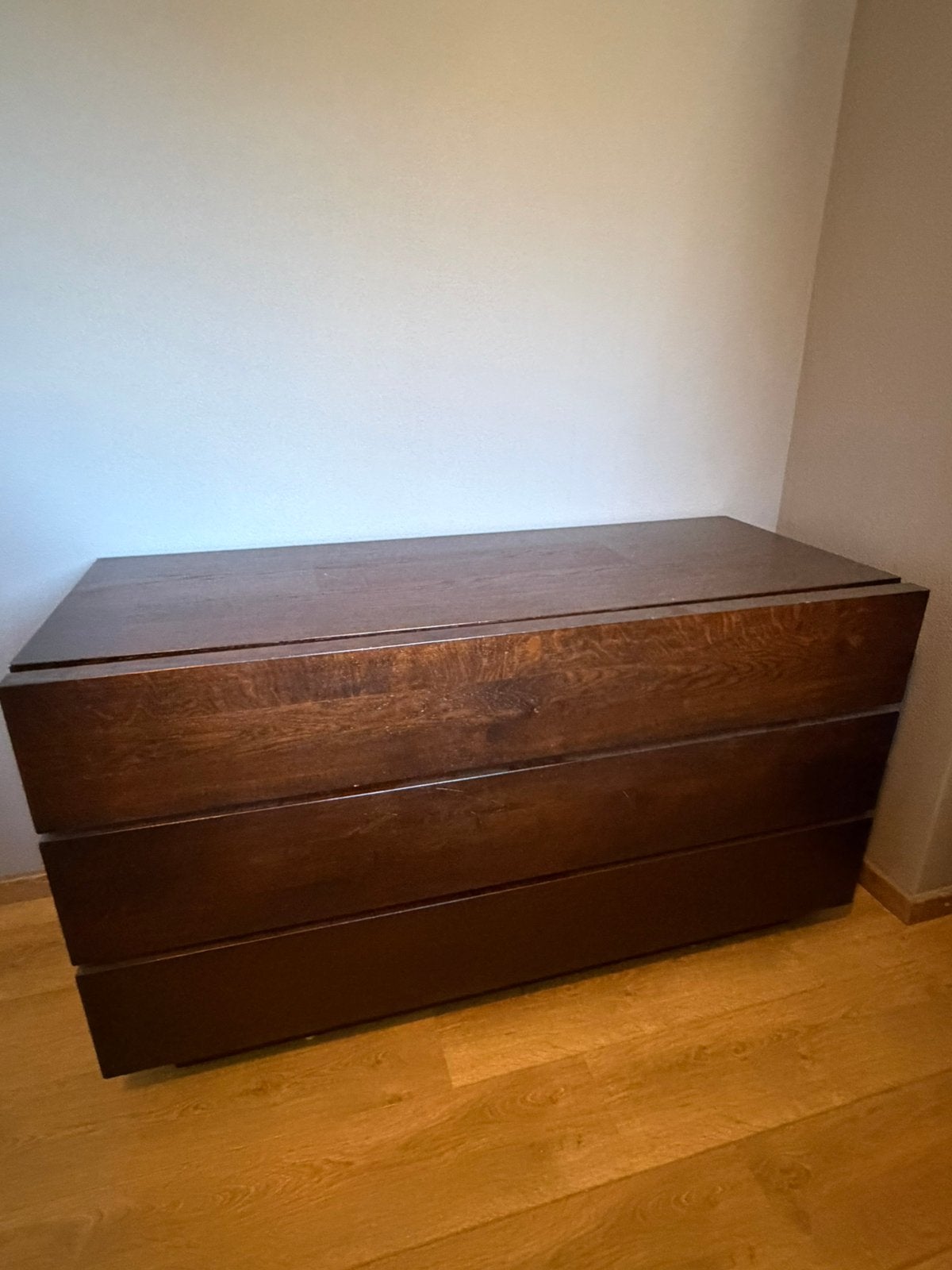 Kommode Nachtkastje Vitrine kast relax stoel, Ophalen, Gebruikt, 50 tot 100 cm, Eikenhout