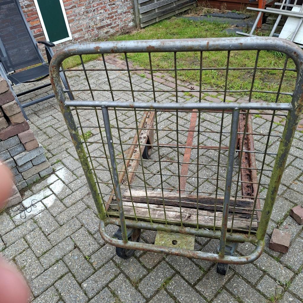 Robuust transportkarretje met stalen lagers, Ophalen of Verzenden