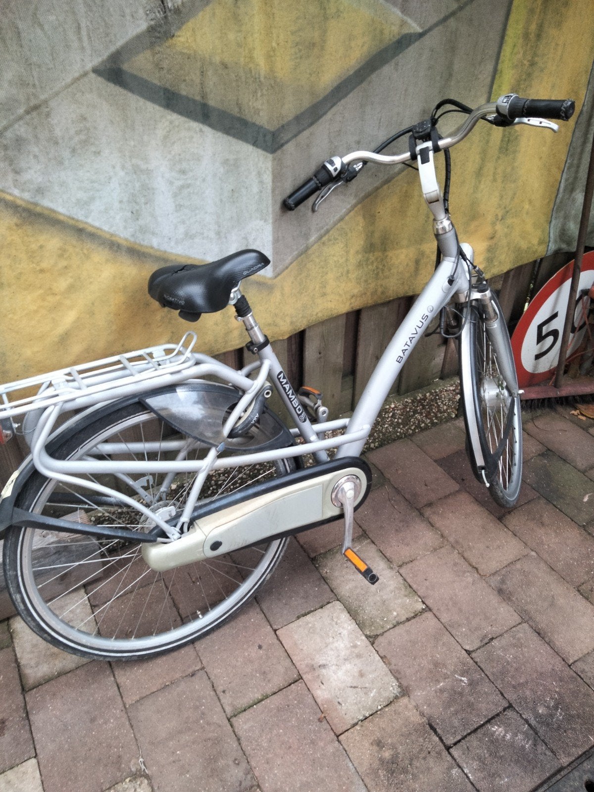 Batavus Mambo Damesfiets - Comfortabel en Betrouwbaar, Fietsen en Brommers, Ophalen, Batavus, Trommelrem, 53 tot 56 cm