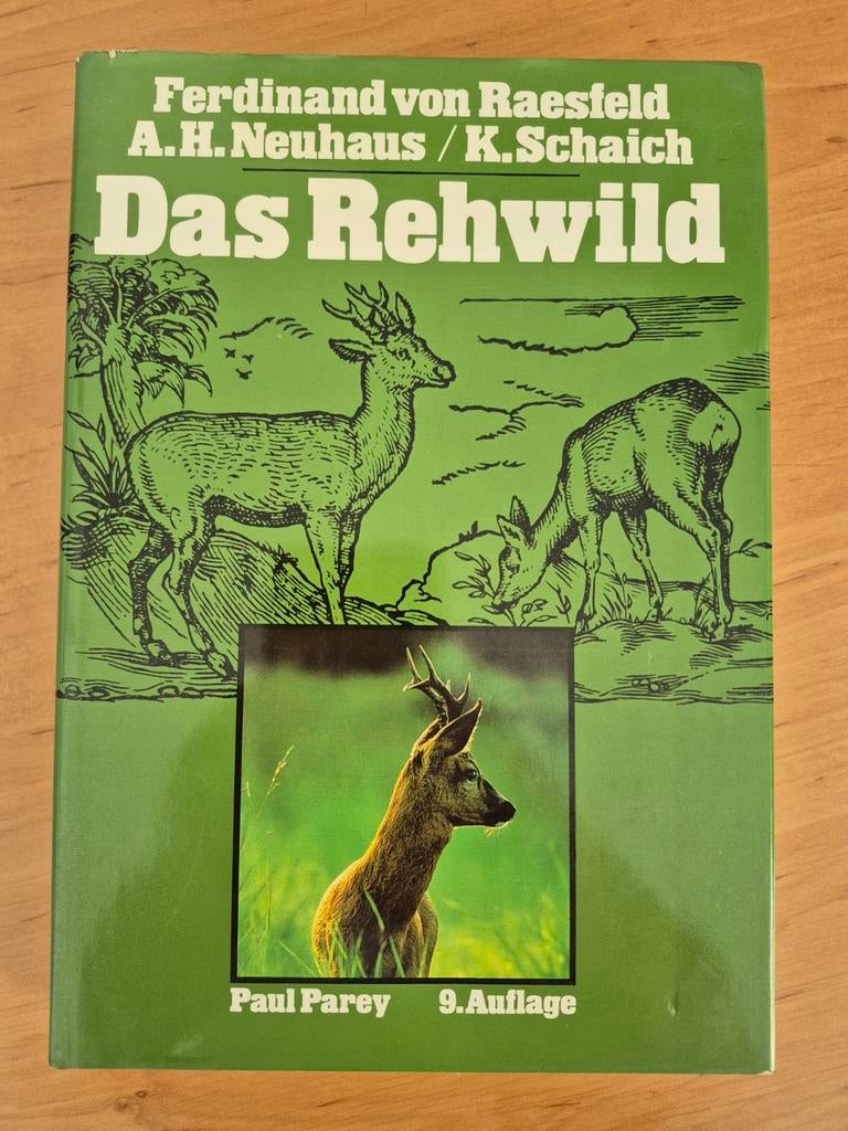 Das Rehwild - Ferdinand von Raesfeld (9e editie), Ophalen of Verzenden, Gelezen, Natuur algemeen, Ferdinand von Raesfeld, A.H. Neuhaus, K. Schaich