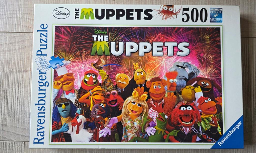 Ravensburger puzzel de muppets, Ophalen, 500 t/m 1500 stukjes, Zo goed als nieuw