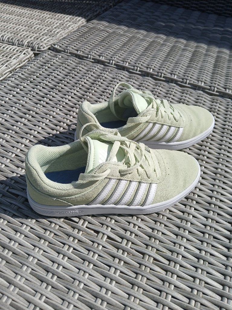 Swiss sneakers dames lime groen maat 38, Swiss, Ophalen of Verzenden, Groen, Sneakers of Gympen