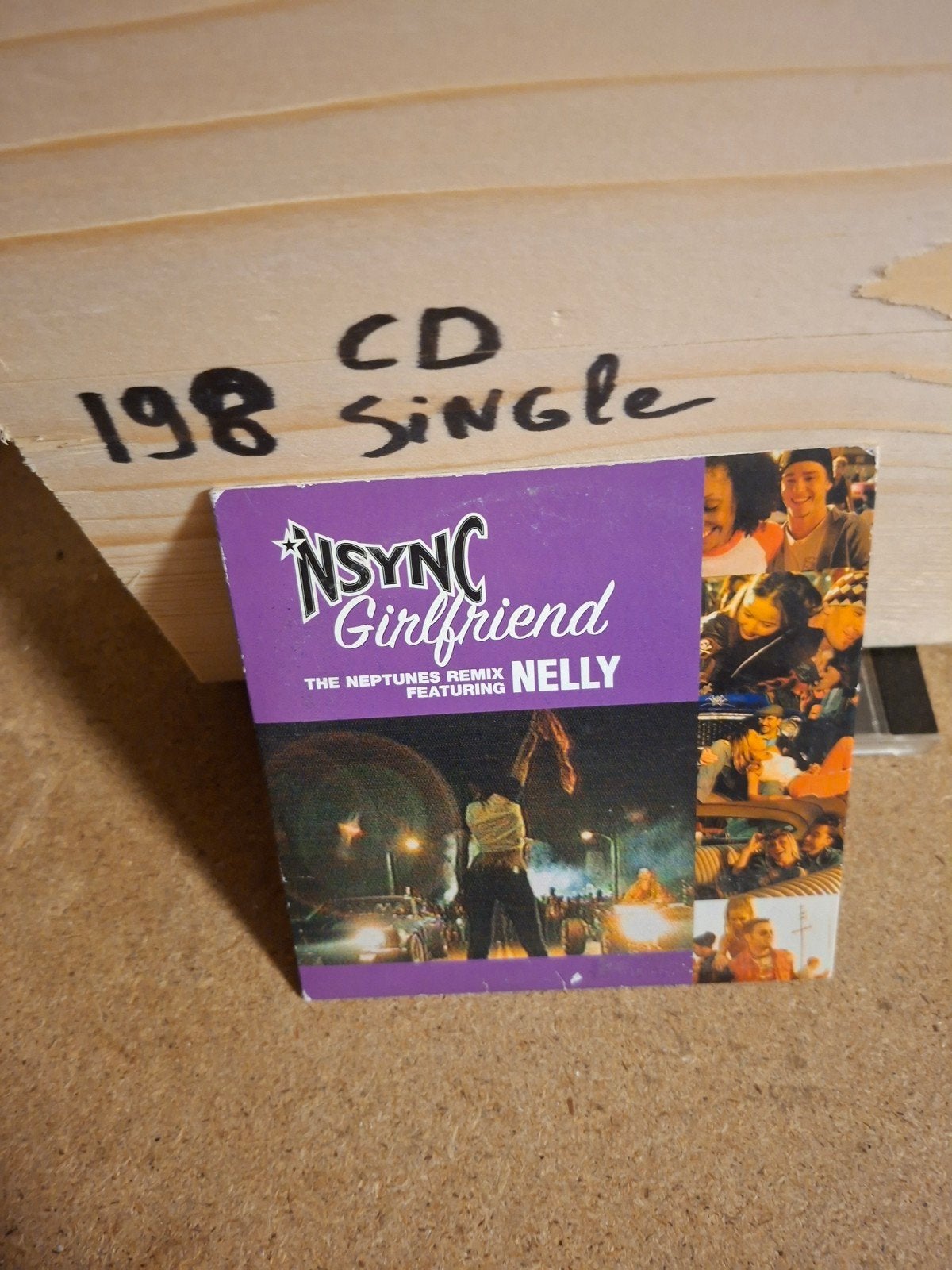 NSYNC - Girlfriend (The Neptunes Remix) CD Single feat. Nel, Ophalen of Verzenden, Gebruikt, Pop, Met bonustracks