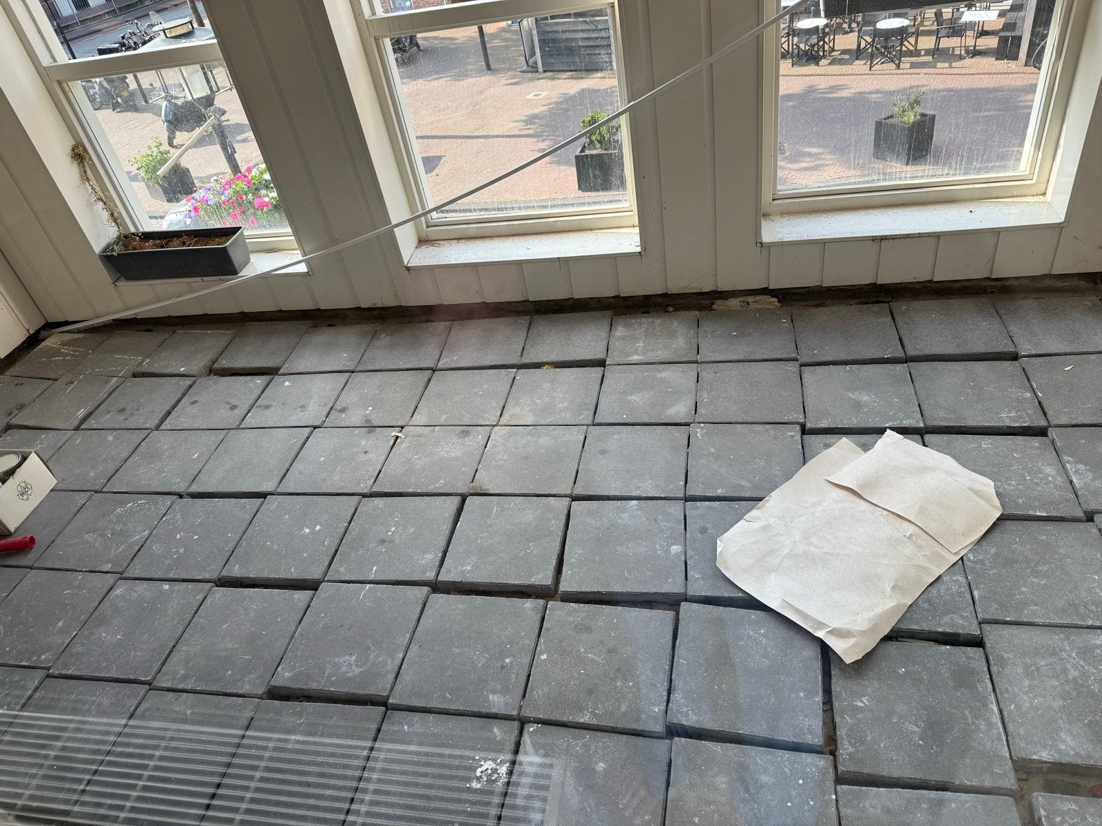 Tegels hardstenen vloertegels gratis op te halen, Ophalen, Gebruikt, Hardsteen, 5 tot 10 m²