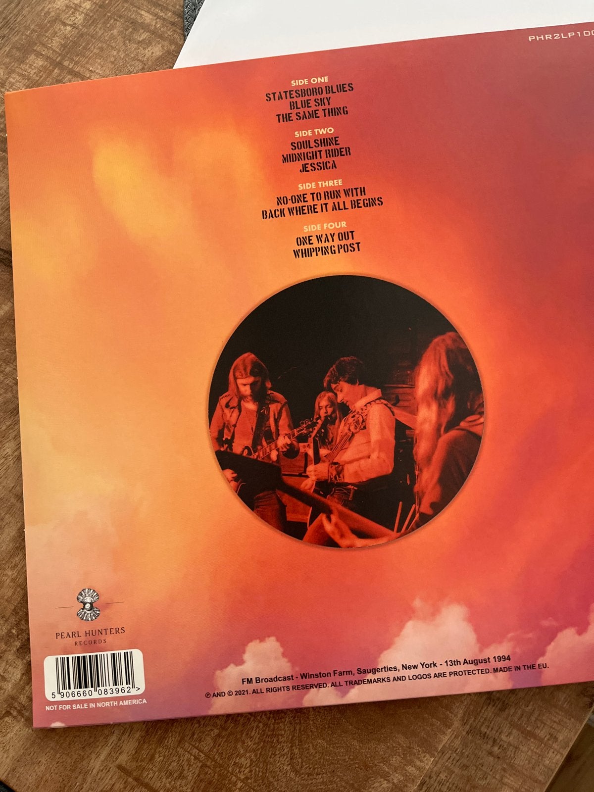 The Allman Brothers Band - The Woodstock Chronicles LP, Cd's en Dvd's, Vinyl | Rock, Verzenden, Zo goed als nieuw, Classic Rock