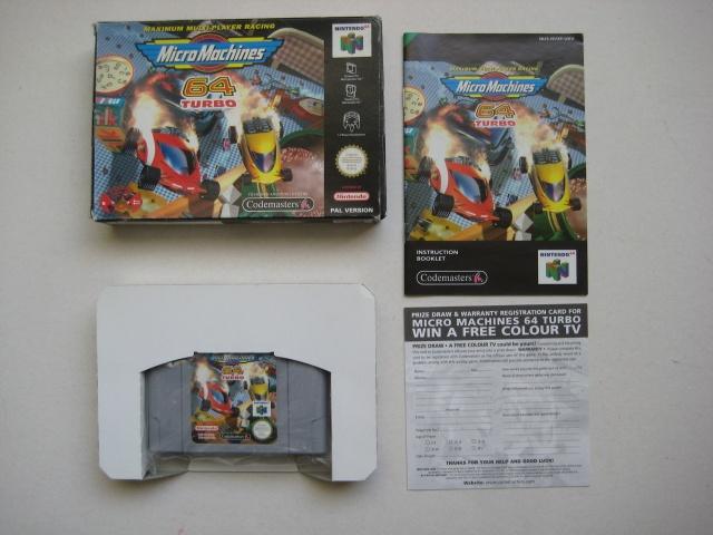 Micro Machines N64 Nintendo 64, Spelcomputers en Games, Games | Nintendo 64, Zo goed als nieuw, Racen en Vliegen, 3 spelers of meer