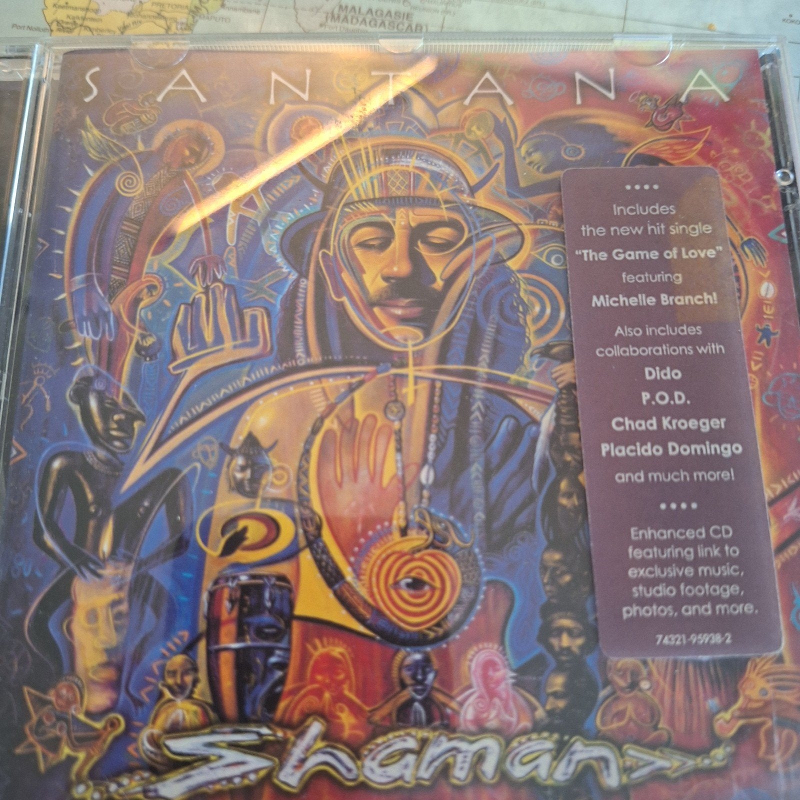 Santana - Shaman CD (Pop, Rock, Latin), Cd's en Dvd's, Ophalen of Verzenden, Gebruikt, Album, Inclusief doosje