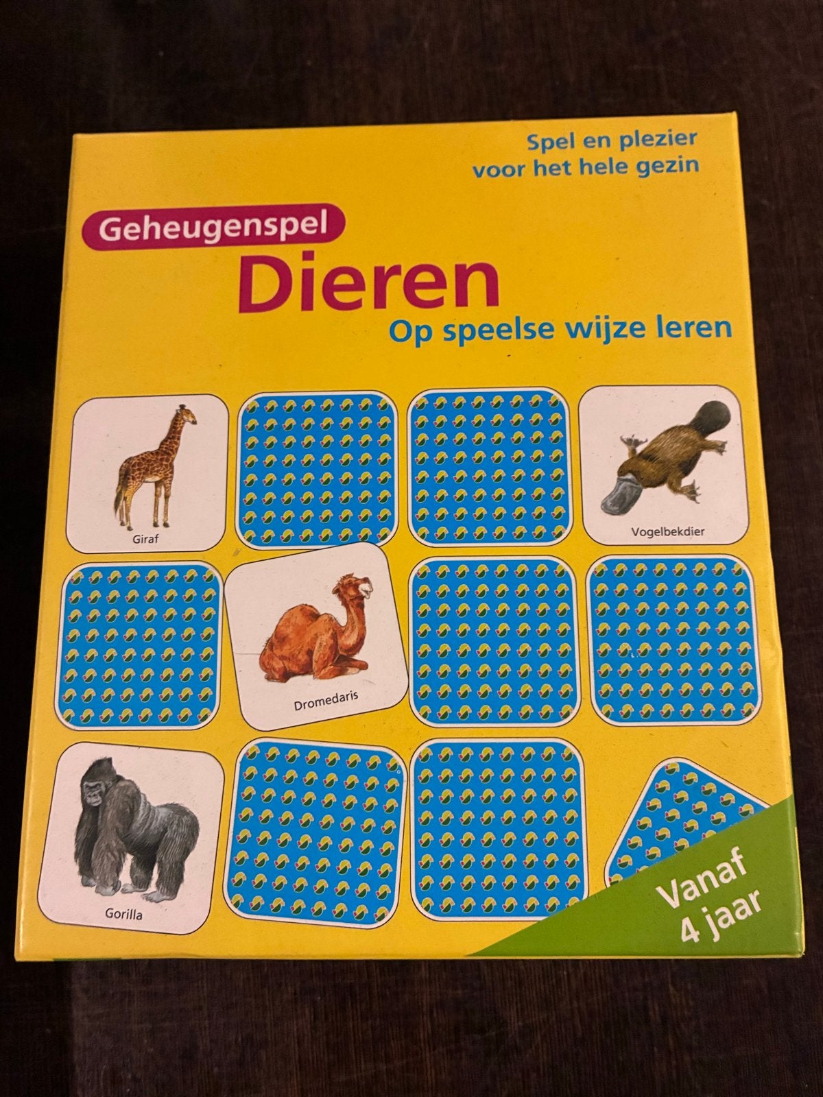 Geheugenspel Dieren - Educatief spel voor het hele gezin, Ophalen of Verzenden, Gebruikt, Ontdekken