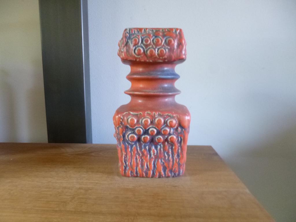 vintage vaas Fohr West Germany, Antiek en Kunst, Antiek | Vazen, Ophalen of Verzenden