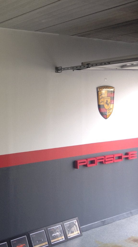 Porsche piepschuimen letters, Ophalen