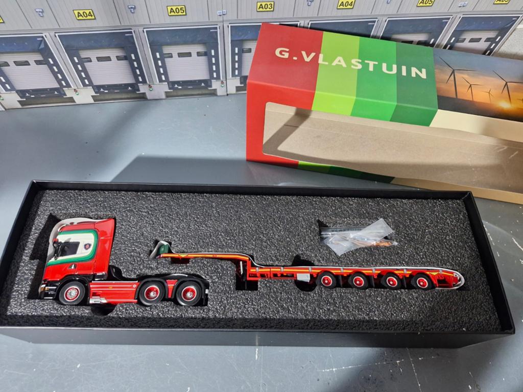 Scania streamline topline 6x4 vlastuin wsi, Hobby en Vrije tijd, Modelauto's | 1:50, Ophalen of Verzenden, Zo goed als nieuw, Bus of Vrachtwagen