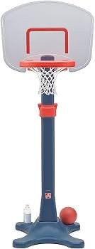 Step2 Shootin Hoops Pro Adjustable Basketball Set, Ophalen, Gebruikt, Ring, Bord of Paal